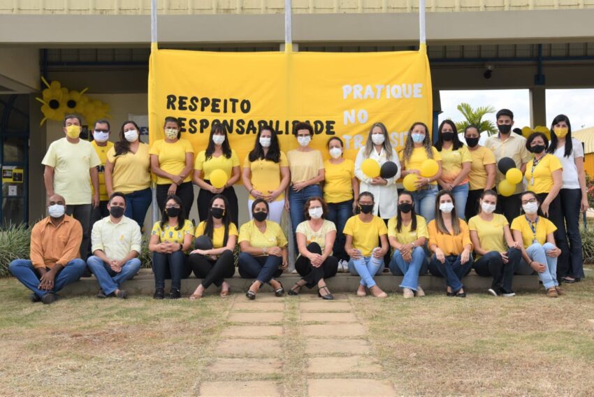 Sest Senat Arax Promove Campanha Do Maio Amarelo De Conscientiza O No