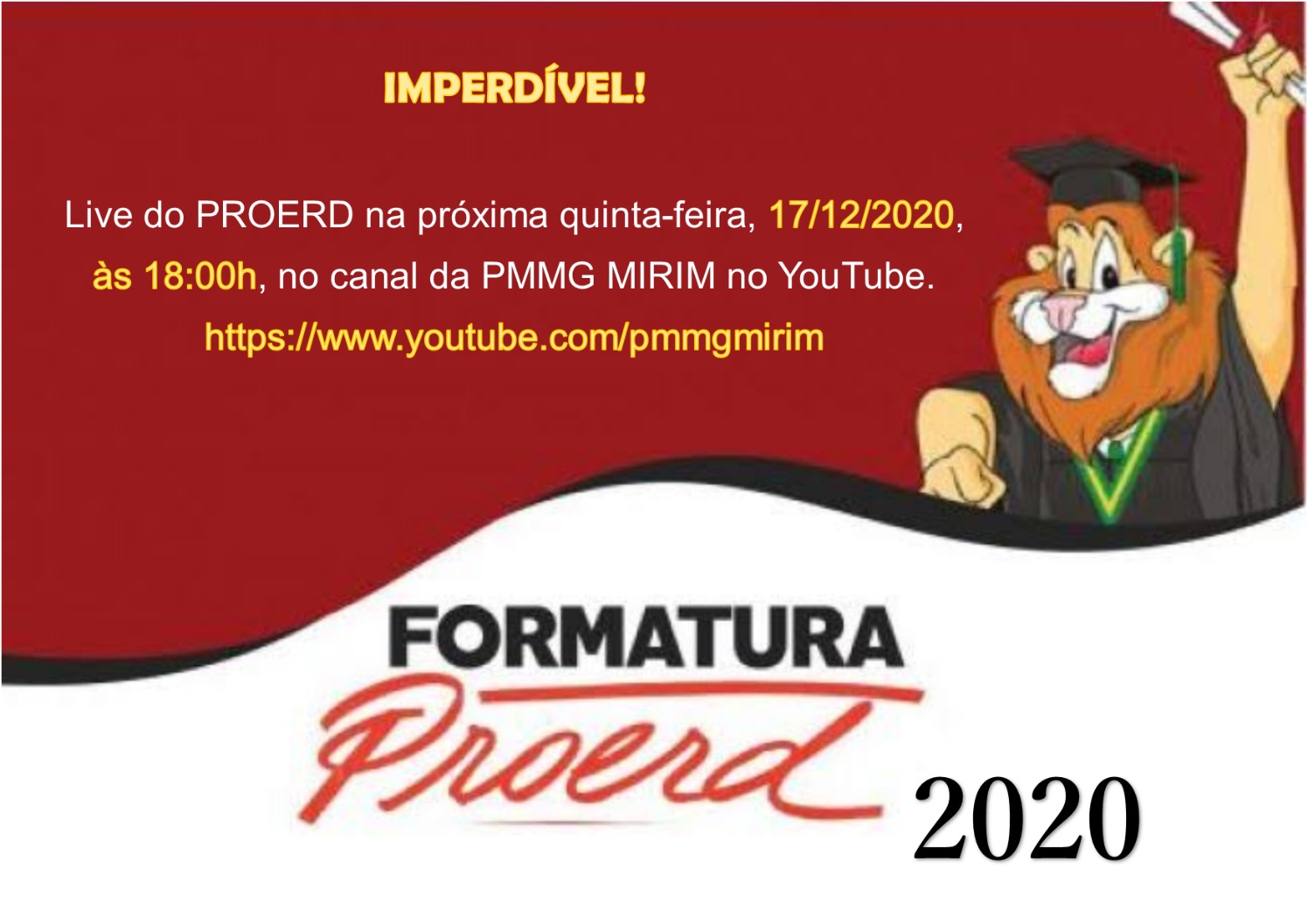 PMMG - Programa Educacional de Resistência às Drogas - Proerd