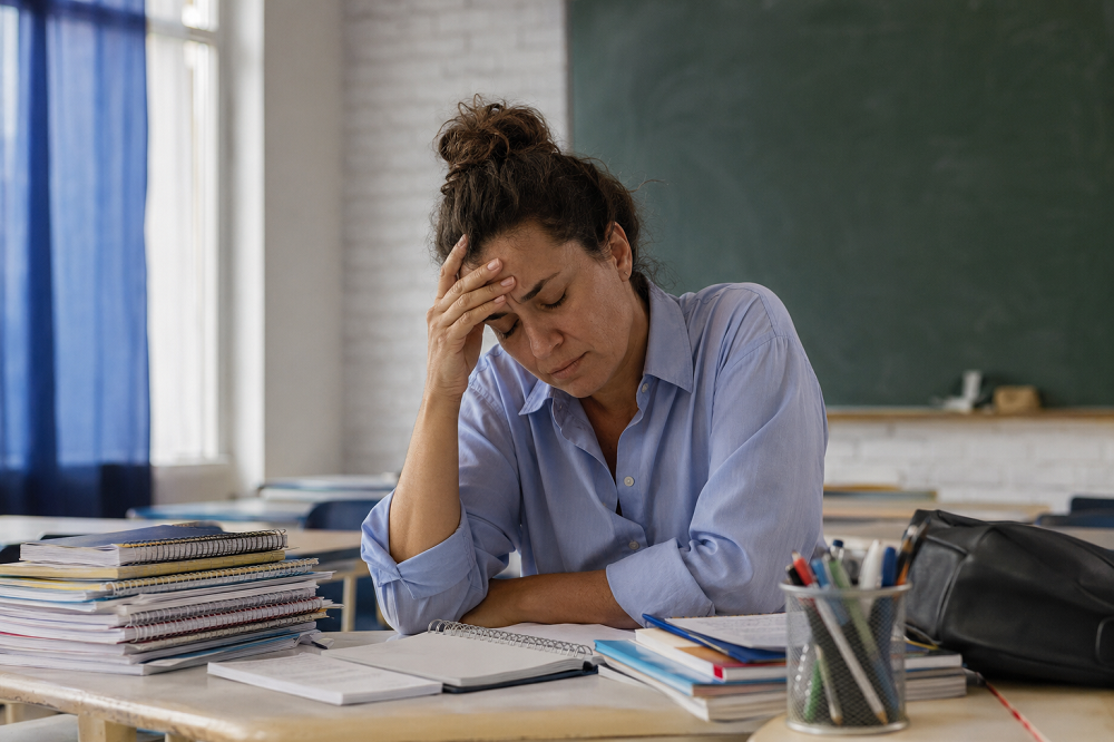 Dois em cada três professores brasileiros sofrem de esgotamento emocional